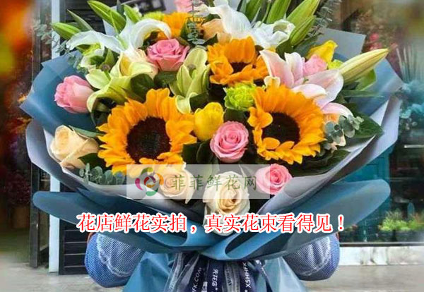广安华蓥市花店鲜花实拍,广安华蓥市真实花束看得见!
